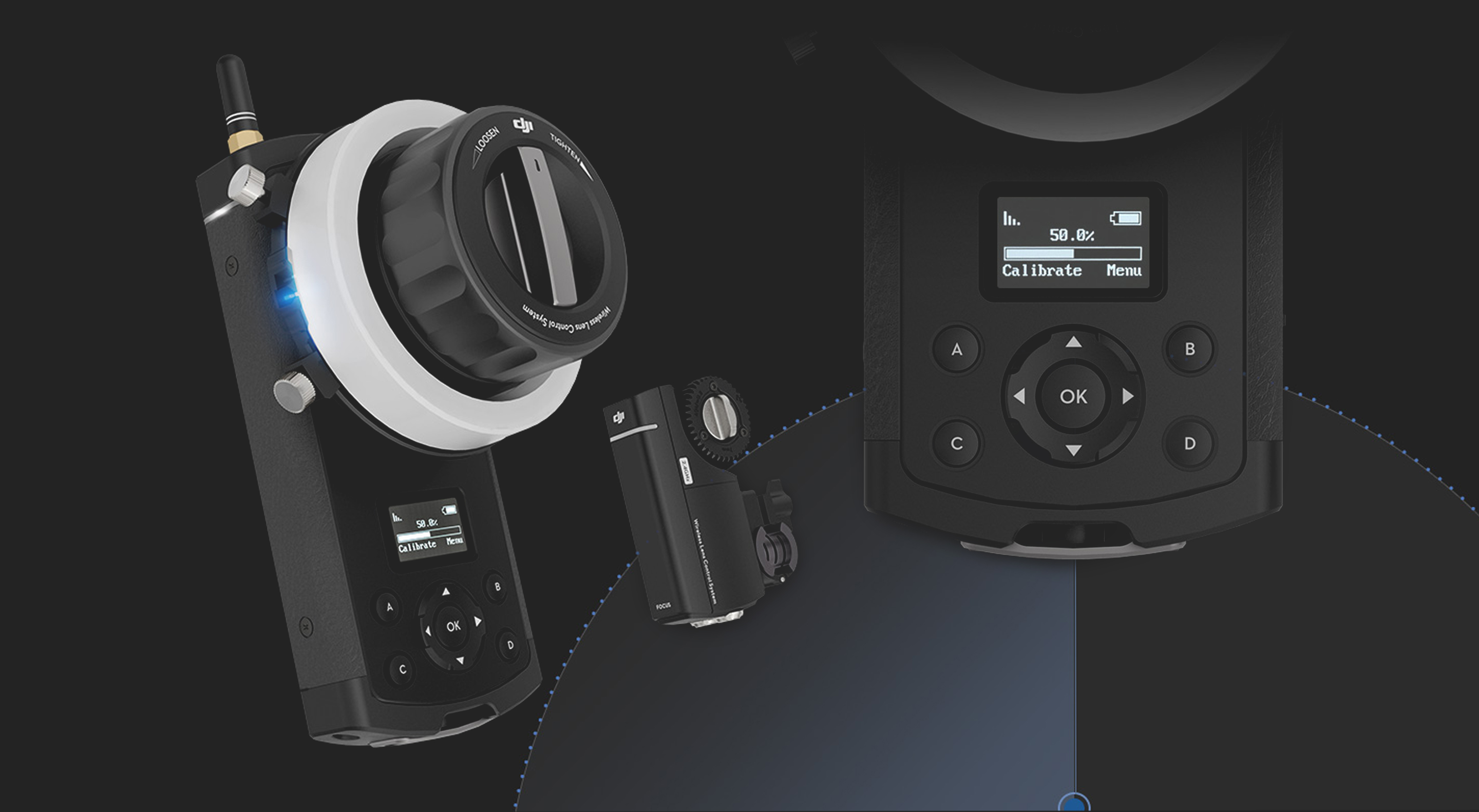 DJI 電(diàn)影鏡頭無線(xiàn)跟焦系統