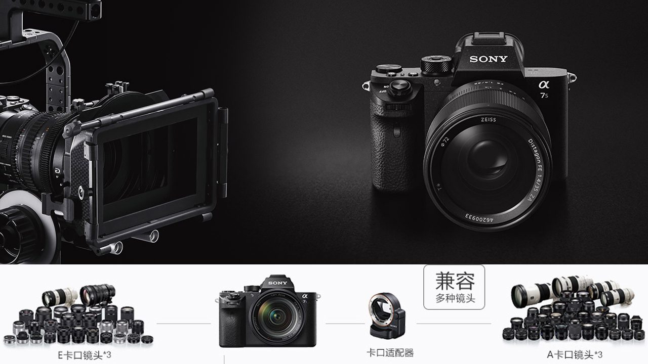 Sony超35mm全畫幅ILCE-7SM2微單攝影機
